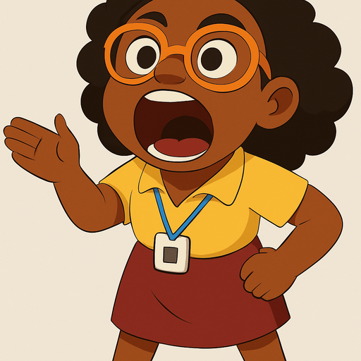 make her whole head show, its cut off at the top now