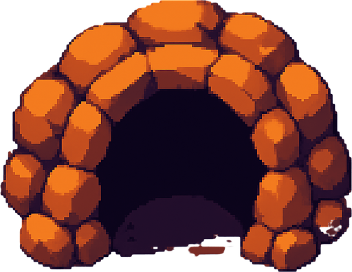 mağaranın hafif üstünden görünüşü olsun