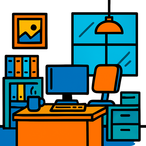 Ofis.
In-Game asset.  2d.  High contrast.  No shadows