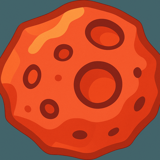 Красно оранжевый