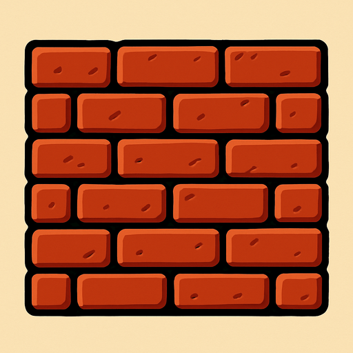 Duvar.
In-Game asset.  2d.  High contrast.  No shadows