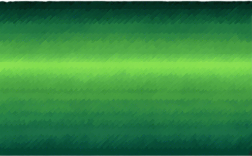 A pixel art gradient from black to grassy green. Mostly green rectangle.