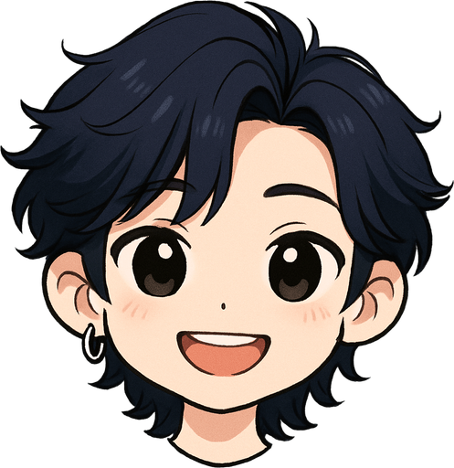 make him in cartoon chibi style, retains his characteristic features such as enchanted appearence and thin face, please