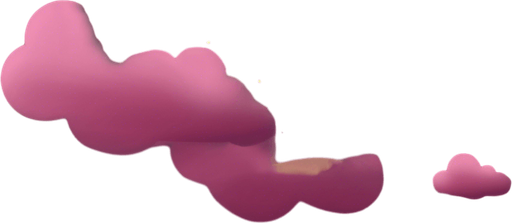 make the clouds to a dark pink and the plain dark