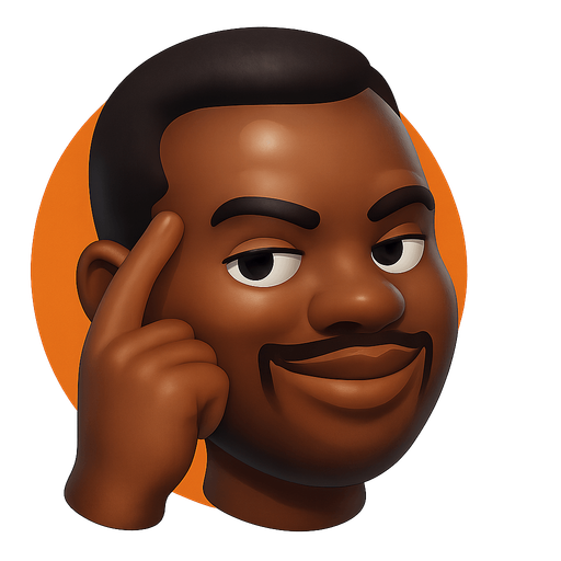 Head of think smart guy meme. face shaped as a marble shaped face made in blender 3D. 
In-Game asset.  2d.  High contrast.  No shadows