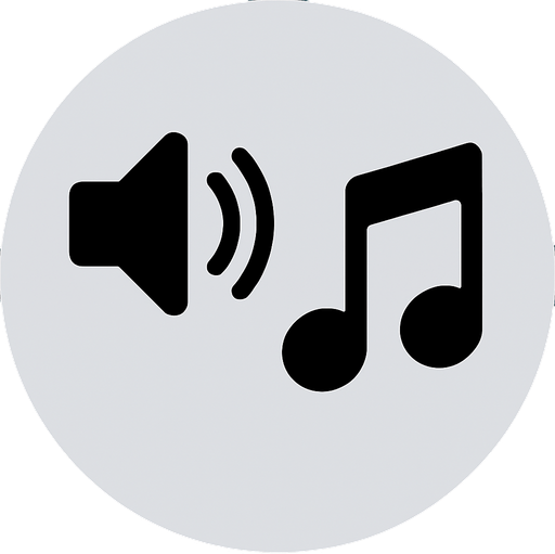 sound on and sound off icons