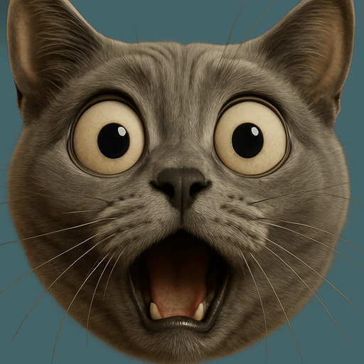 exagerate face expression.
Keep size.