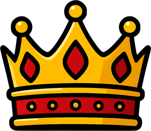 Crown.
In-Game asset.  2d.  High contrast.  No shadows