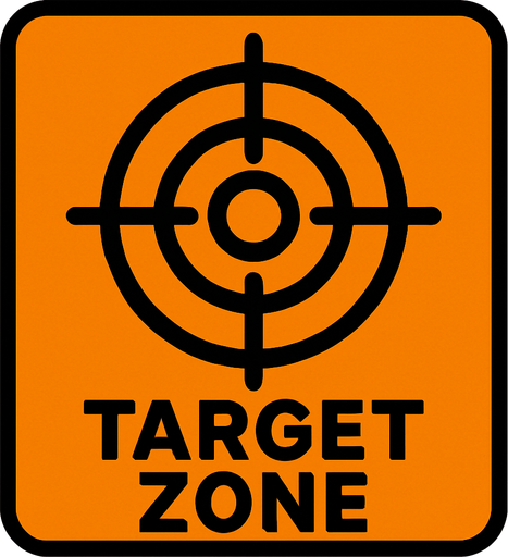 targetZone.
In-Game asset.  2d.  High contrast.  No shadows