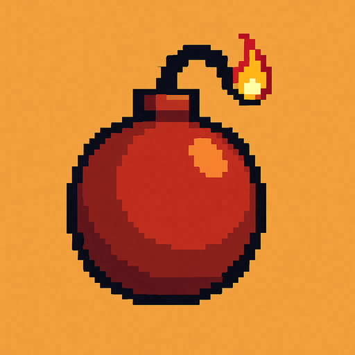 gülle pixel art.
In-Game asset.  2d.  High contrast.  No shadows