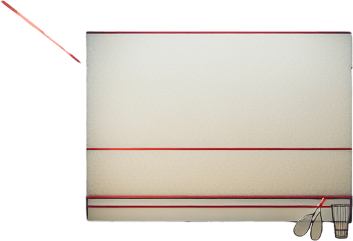 Squash court.