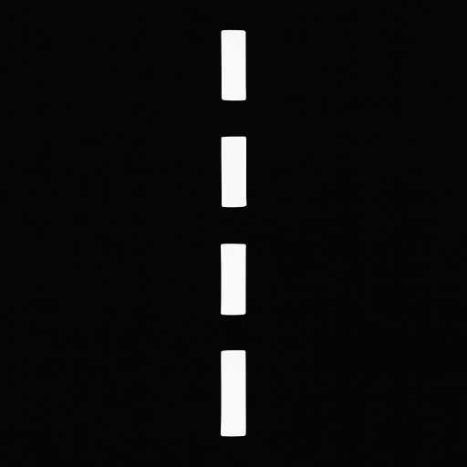 Let the lines be white