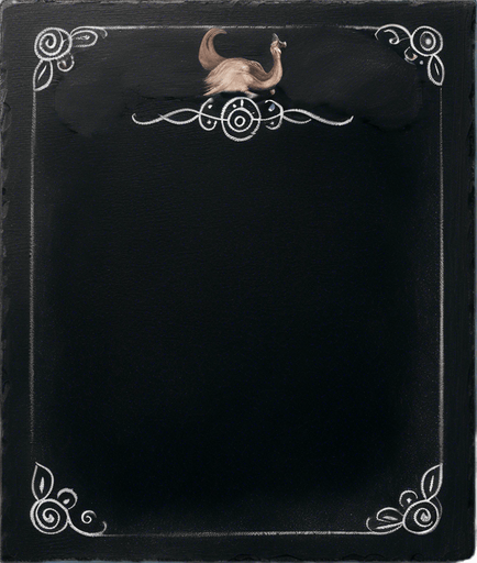 "NOVICE BLEND" in CHALK