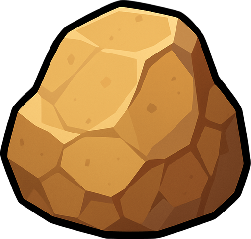 piedra.
In-Game asset.  2d.  High contrast.  No shadows