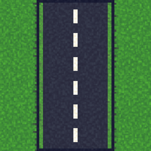 road, pixel, 2d.
In-Game asset.  2d.  High contrast.  No shadows. In-Game asset