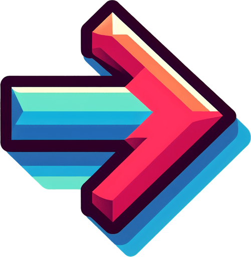 Left arrow icon.
Single Game Texture. In-Game asset. 2d. Blank background. High contrast. No shadows.