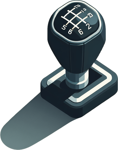 car gear top view.
Single Game Texture.  In-Game asset.  2d.  Blank background.  High contrast.  No shadows