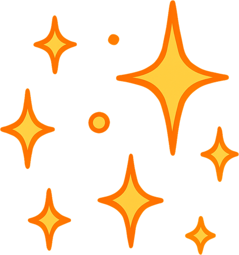 little sparks.
In-Game asset.  2d.  High contrast.  No shadows