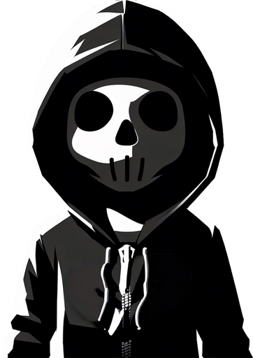 a heart on the hoodie