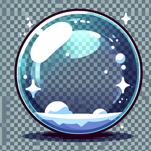 Transparent sheild bubble.
Single Game Texture. In-Game asset. 2d. Blank background. High contrast. No shadows.
