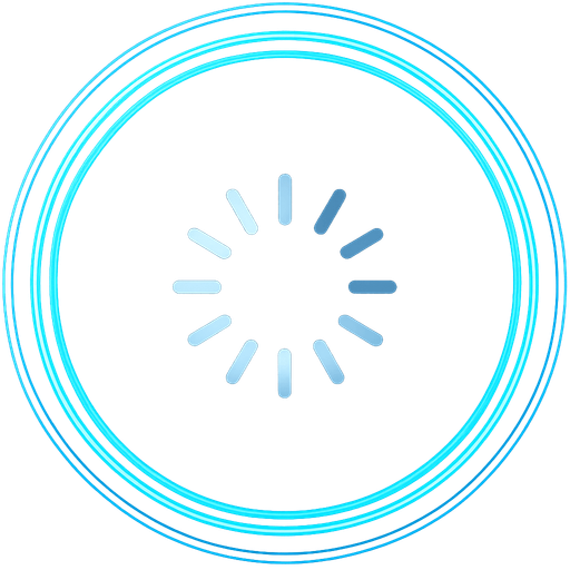white loading icon