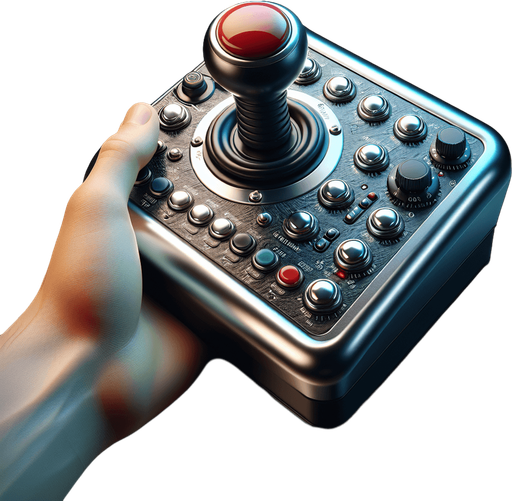 fligh joystick red button.