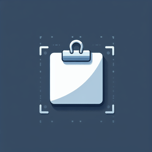 Clipboard.
Single Game Texture.  In-Game asset.  2d.  Blank background.  No shadows