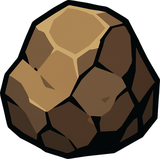 taş.
In-Game asset.  2d.  High contrast.  No shadows