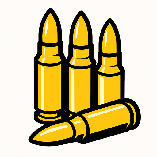 munition.
In-Game asset.  2d.  High contrast.  No shadows