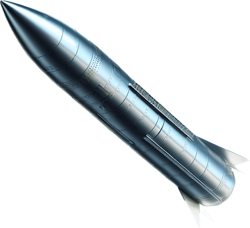 Missile.
Make an image of a missile