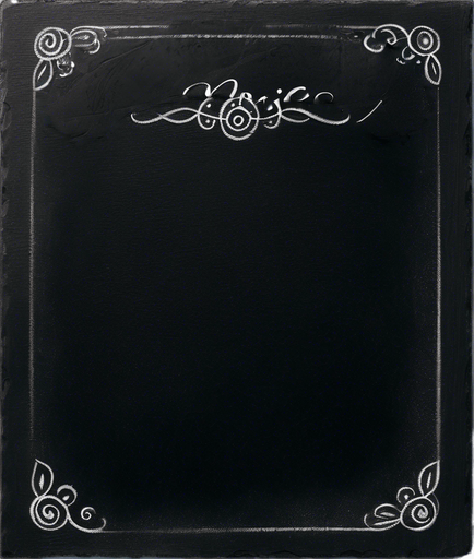 Text "NOVICE BREW" handwritten in white chalk