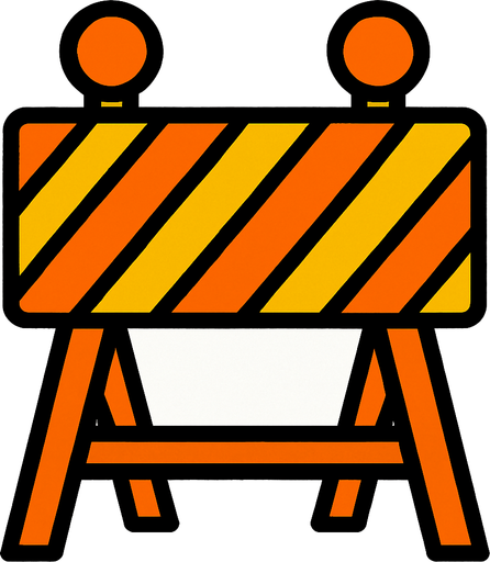 bariyer.
In-Game asset.  2d.  High contrast.  No shadows