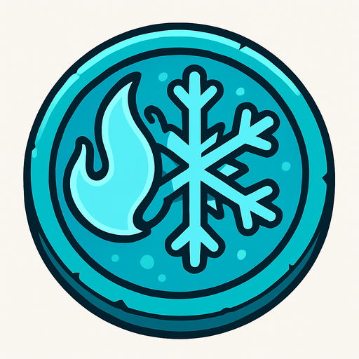donduruculuk gücü veren token.
In-Game asset.  2d.  High contrast.  No shadows