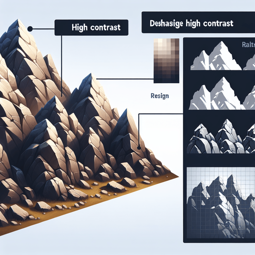 Mountain rock.
Single Game Texture. In-Game asset. 2d. Blank background. High contrast. No shadows.