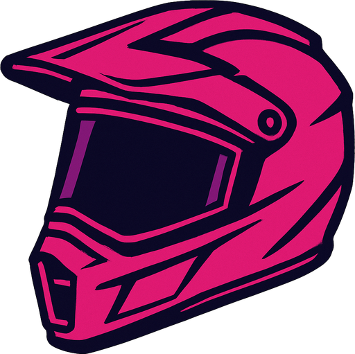 biker helmet.
In-Game asset.  2d.  High contrast.  No shadows