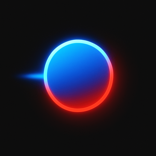 "Oyuncunun karakteri, parlak mavi renkte, orta boyutlu, pürüzsüz bir daire şeklinde olmalı. Hareket ettiğinde hafif bir iz bırakmalı veya parlak bir kenar çizgisi olmalı. Canı azaldığında rengi kırmızıya dönmeli veya titremeli."
tek bir top olsun.
In-Game asset.  2d.  High contrast.  No shadows