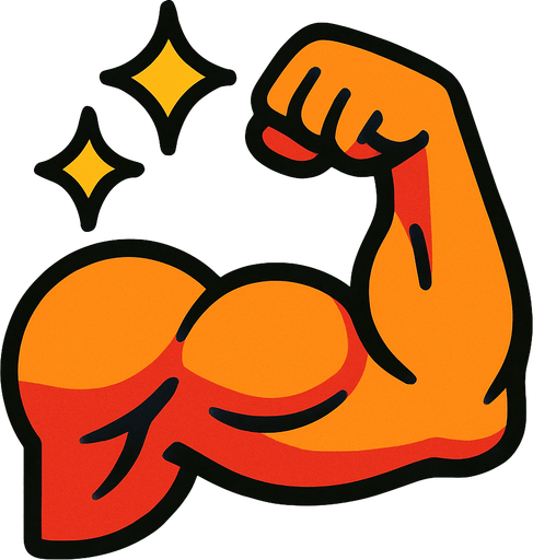 Stronge.
In-Game asset.  2d.  High contrast.  No shadows