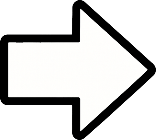 White arrowwith black outline. Blue background..
In-Game asset.  2d.  High contrast.  No shadows.
In-Game asset.  2d.  High contrast.  No shadows