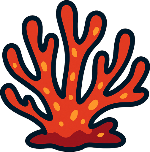 deniz mercanı 2d.
In-Game asset.  2d.  High contrast.  No shadows