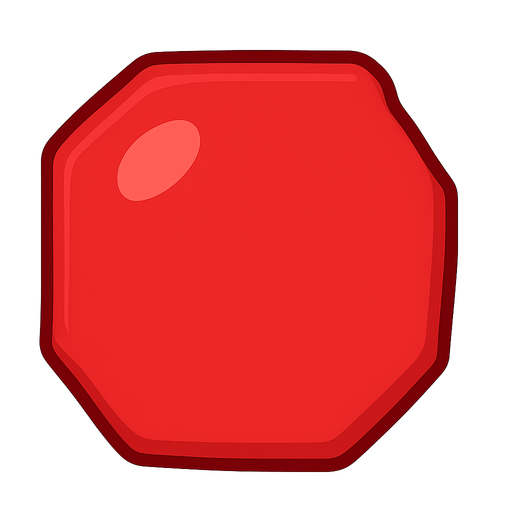 red candy. No background. Transparent background. Blank background. No shadows. 2d. In-Game asset. flat