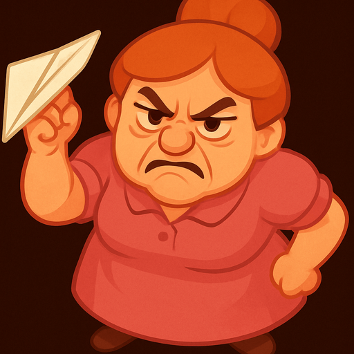 Make her look 40% more angry and give her more attitude