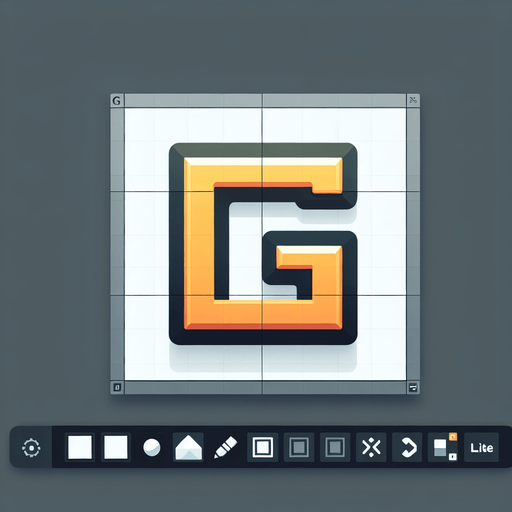 Produce an image that says G. This G will be big..
Single Game Texture.  In-Game asset.  2d.  Blank background.  High contrast.  No shadows