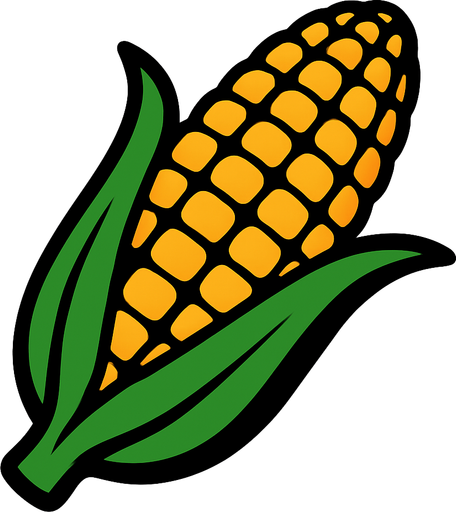 maiz.
In-Game asset.  2d.  High contrast.  No shadows