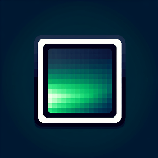 Um quadrado verde gradiente verde verde claro, com borda branca,2d pixel fundo png.
Single Game Texture. In-Game asset. 2d. Blank background. High contrast. No shadows.