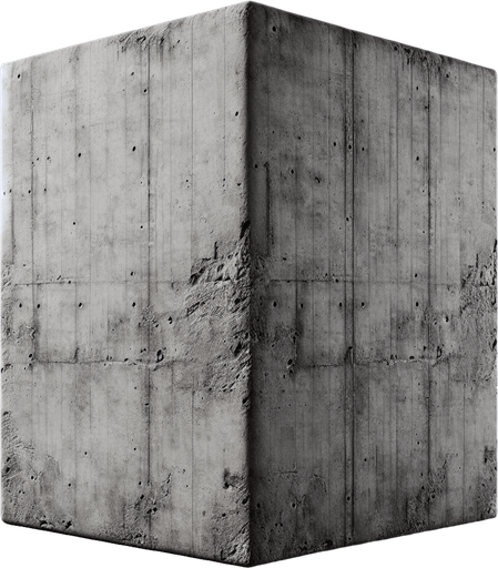 a concrete wall.
Single Game Texture. In-Game asset. 2d. Blank background. High contrast. No shadows.