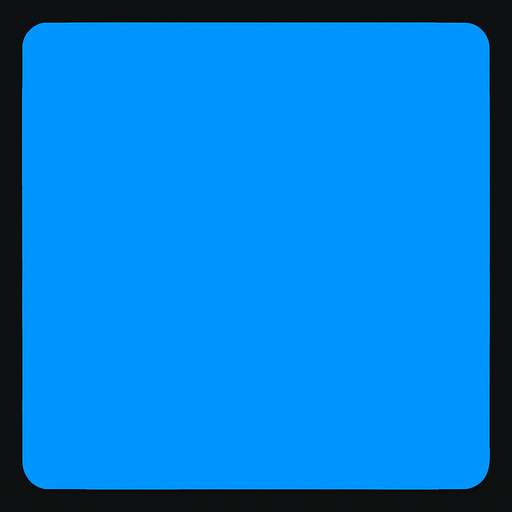 Create a blue image.
In-Game asset.  2d.  High contrast.  No shadows