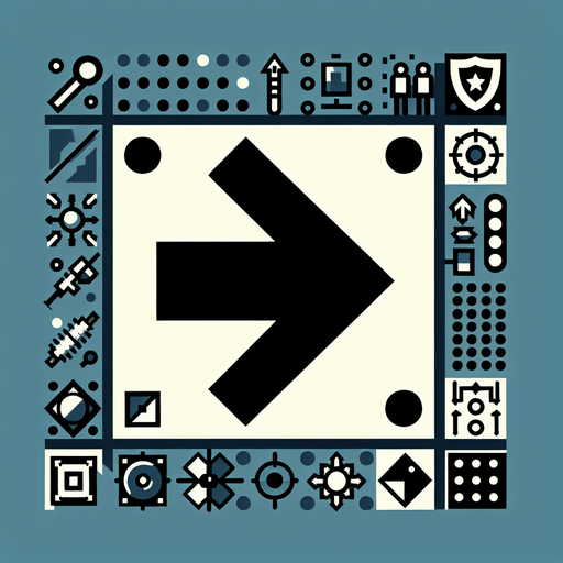 Right arrow icon.
Single Game Texture. In-Game asset. 2d. Blank background. High contrast. No shadows.