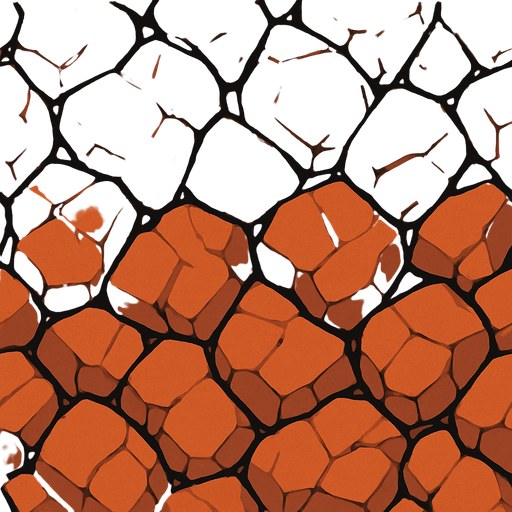 Fond d'écran roche.
In-Game asset.  2d.  High contrast.  No shadows