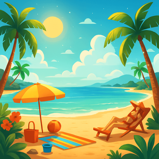 Bu fotoğrafı yaz temalı yap aynı şekil kardan adam filan olmasın yaz ile alakalı