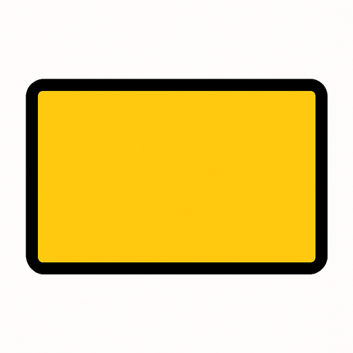 rectangle.
In-Game asset.  2d.  High contrast.  No shadows